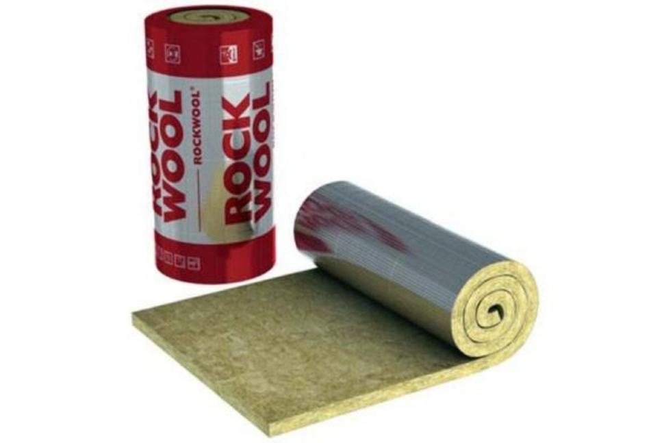 Тех Мат 60 мм Rockwool с фольгой  фото 1 &mdash; Школа Утепления